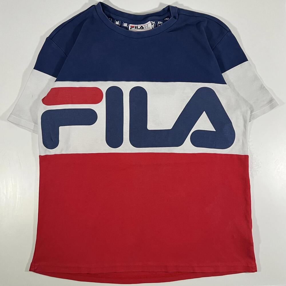 FILA‎ Color Block Tee - Classic Retro Style